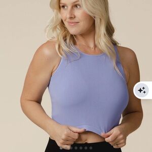 Kindred Bravely Sublime Bamboo Hands-Free Pumping Longline Bra Top